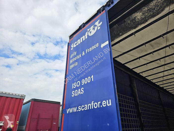 Semitrailer Krone 27 3 AXLE MEGA CURTAINSIDER...