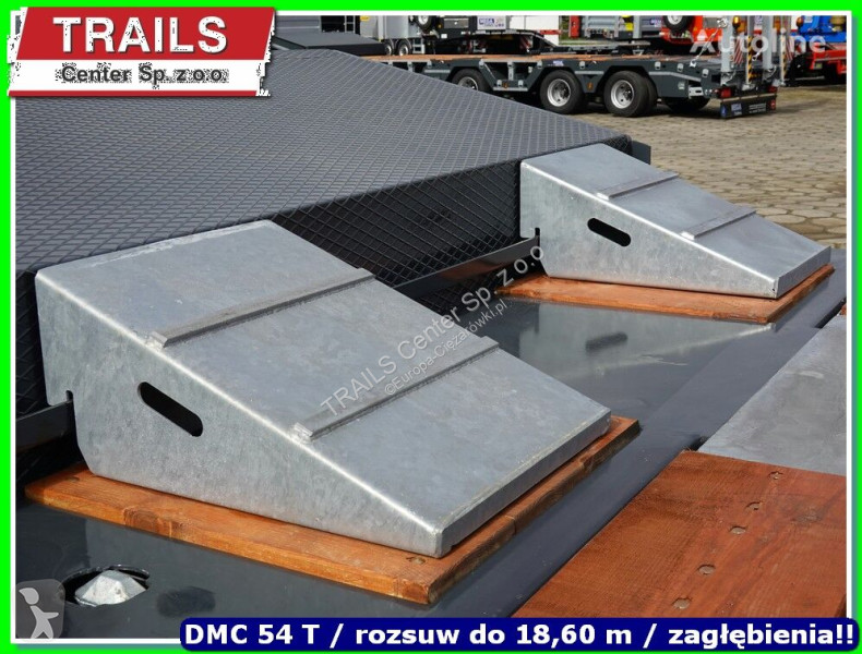 Sættevogn Mega Extandable Low-loader 18.60 m 2...