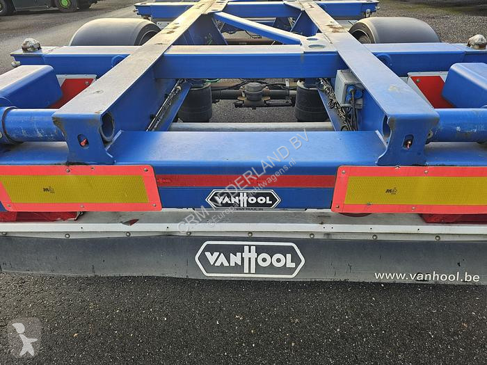 Semitrailer Van Hool A2C001 container CHASSIS...