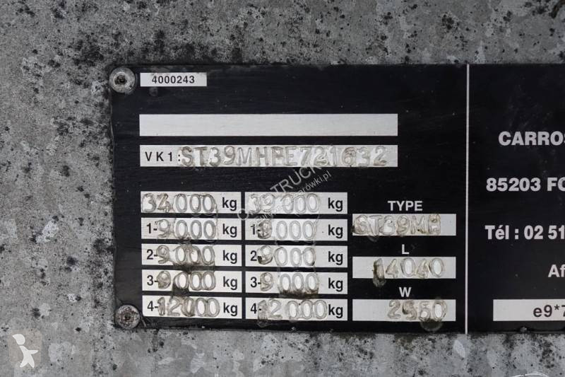Semitrailer Samro FIRANKA/ STANDARD / OSIE...