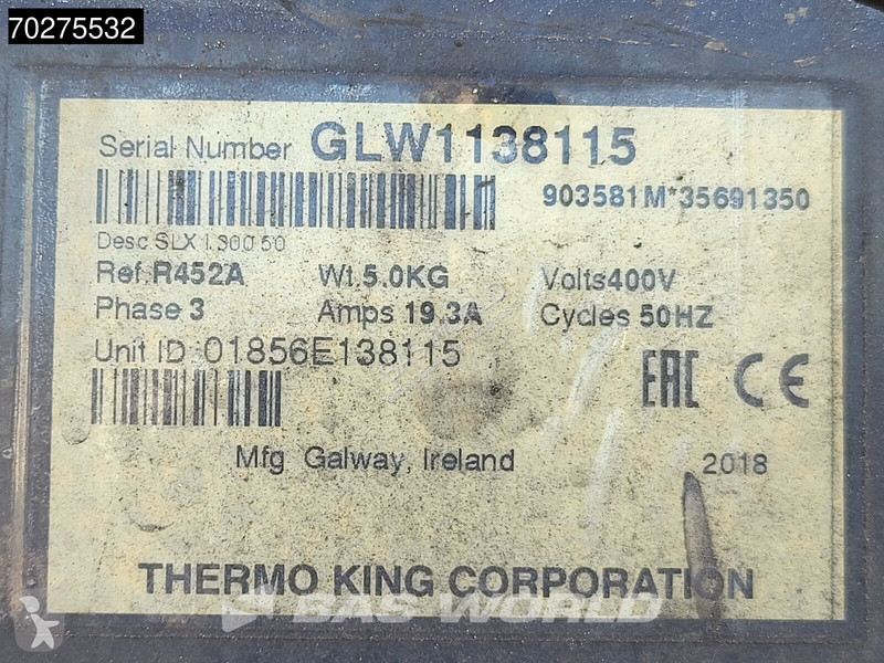 Semirimorchio Krone Thermo King SLXi300...