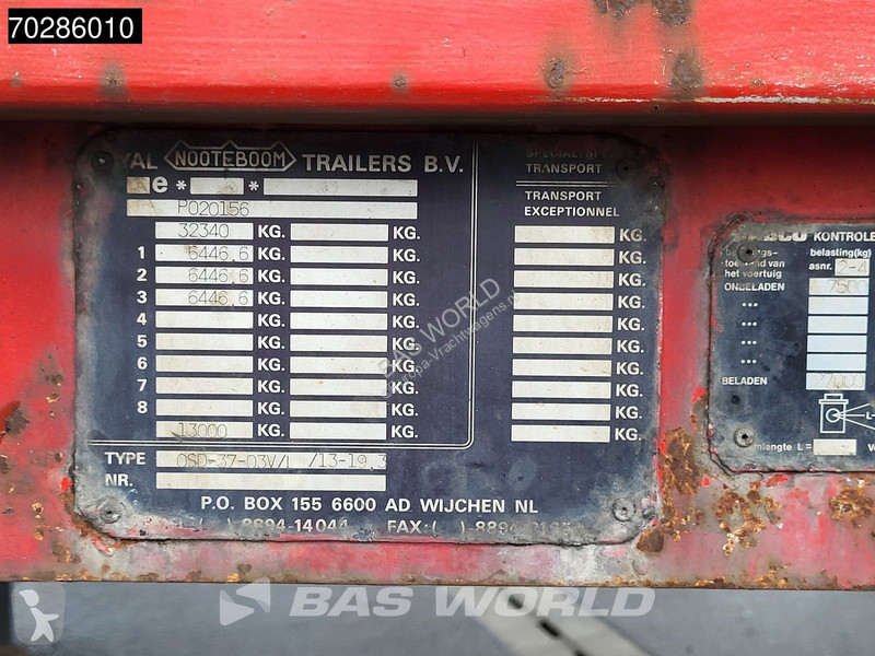 Semiremorca Nooteboom -37-03V/L/13-19.3 Low Bed...