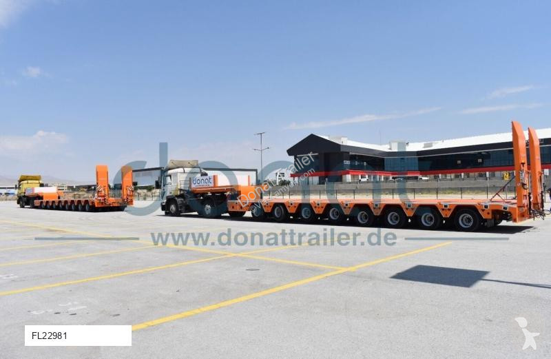 Semiremorca Donat 8 axle lowbed with hydraulic...