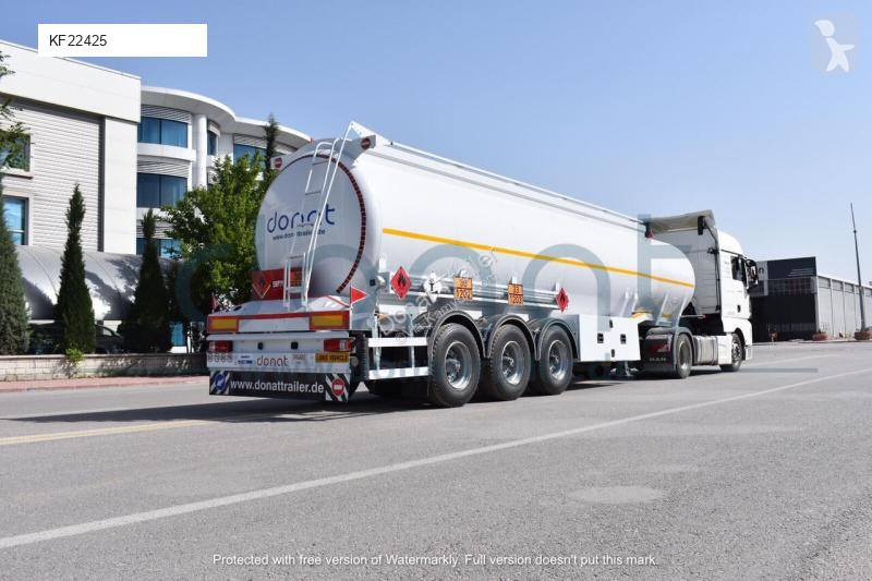 Semi reboque Donat Aluminum Fuel Tanker with...