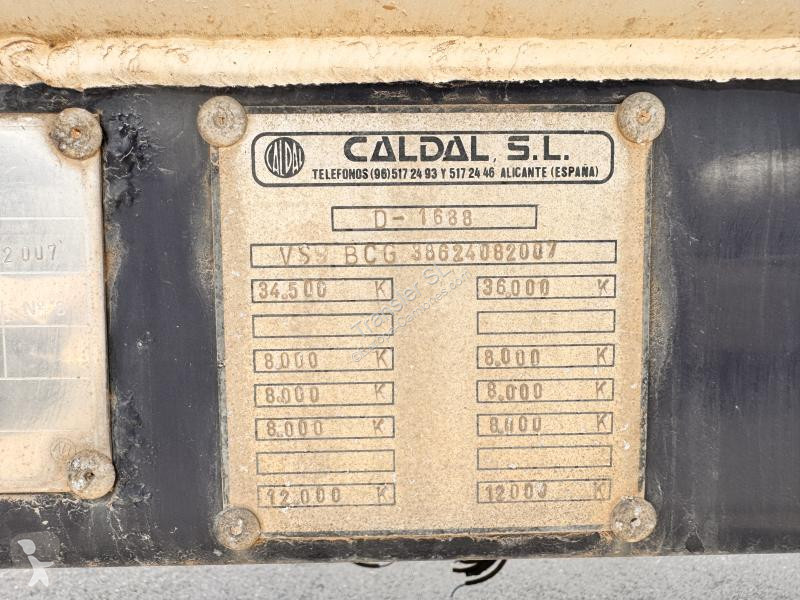 Semi reboque Caldal  BCG-38-RD/N