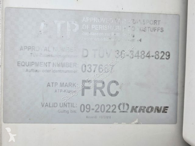 Semitrailer Krone / Doppelverdampfer/ Vector...