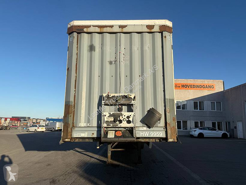 نصف مقطورة Krone Curtainsider / Planenauflieger