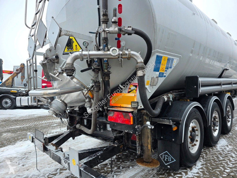 نصف مقطورة Feldbinder KIP 52/7000/A/2 / ADR AT...