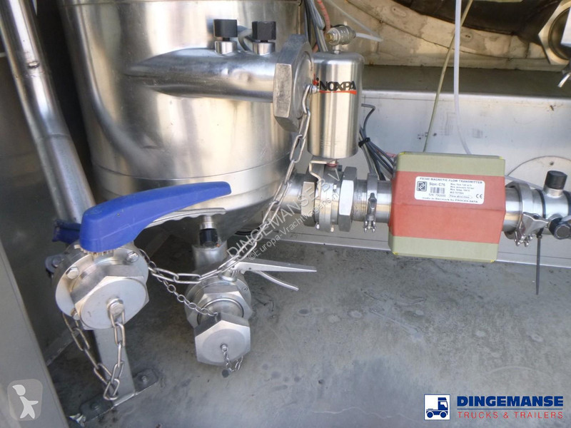 نصف مقطورة Feldbinder Food tank inox 30 m3 / 1...