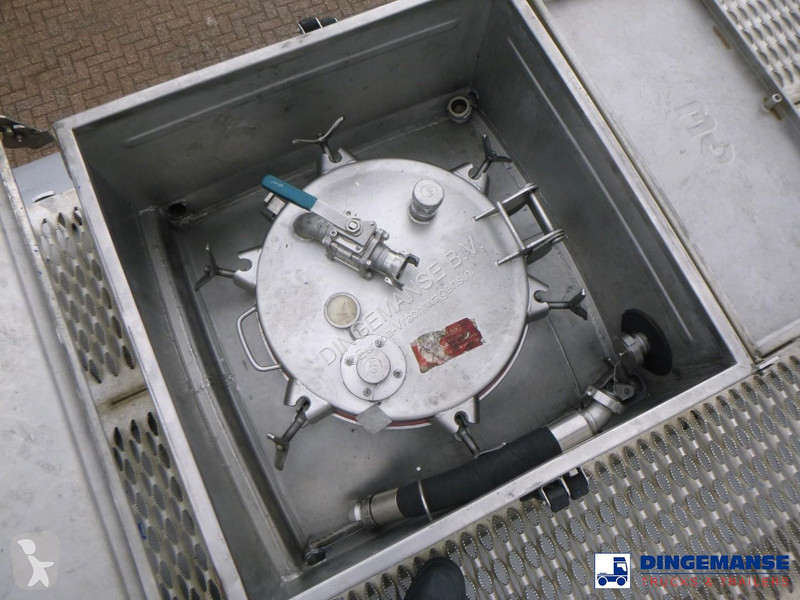 Návěs Magyar Chemical tank inox L4BH 37.5 m3 /...