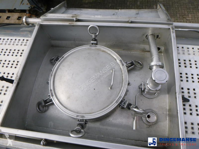 نصف مقطورة Parcisa Chemical tank inox L4BH 37.5...