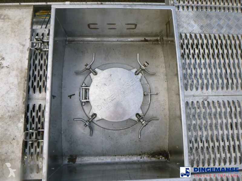 Semi remorque Feldbinder Chemical tank inox...