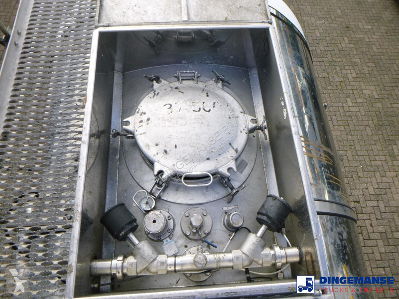 نصف مقطورة LAG Chemical tank inox 37.5 m3 / 1 comp