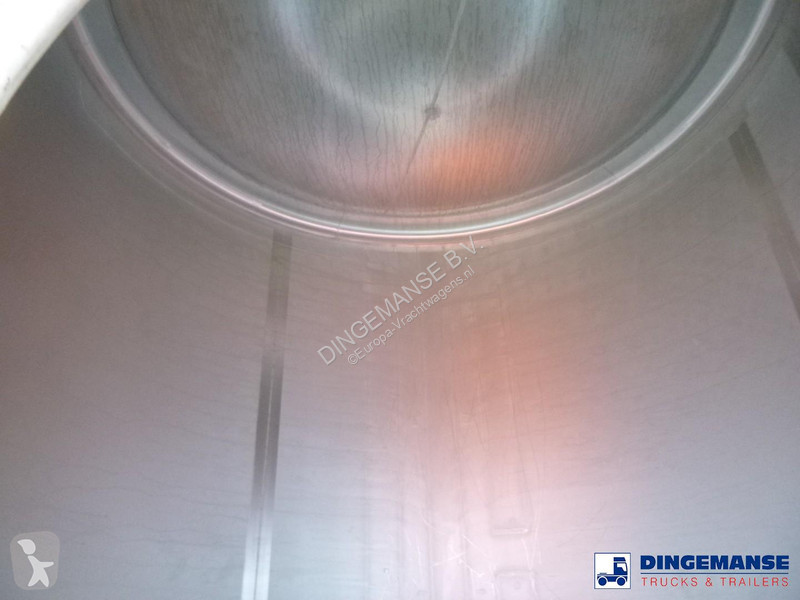نصف مقطورة LAG Food tank inox 32m3 / 3 comp +...
