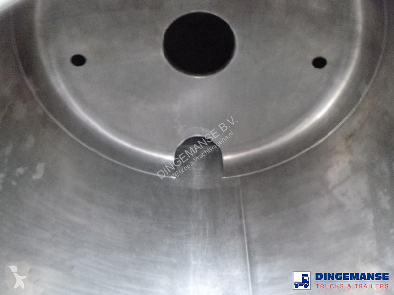 نصف مقطورة Burg Chemical tank inox L4BH 30 m3 /...