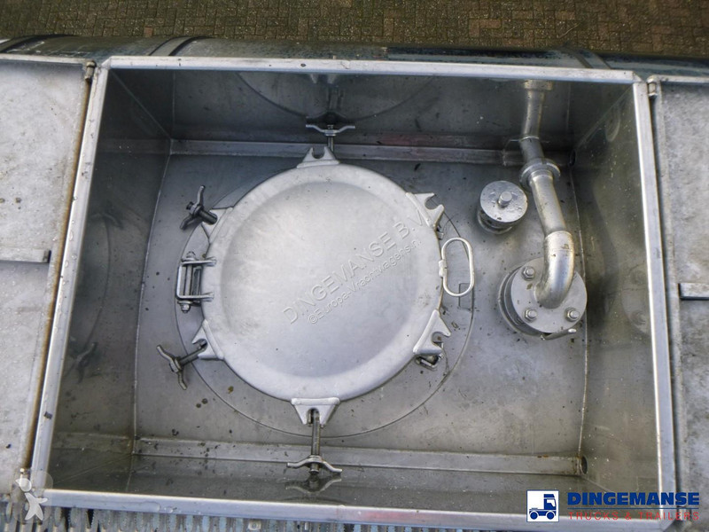 نصف مقطورة Burg Chemical tank inox L4BH 30 m3 /...