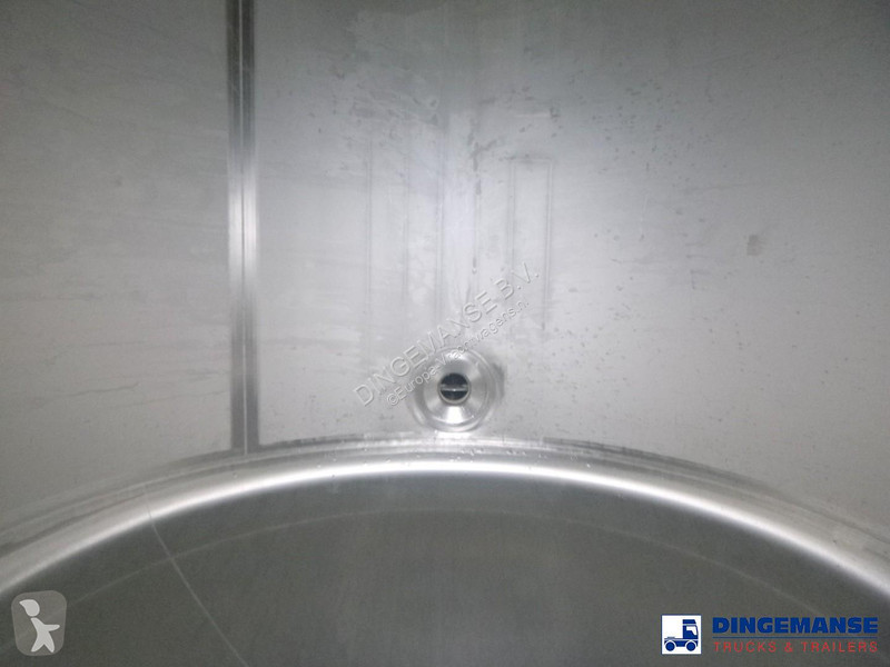 نصف مقطورة LAG Food tank inox 32m3 / 3 comp +...