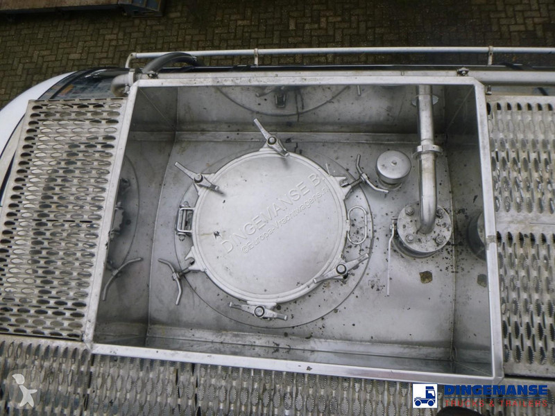 نصف مقطورة Burg Chemical tank inox L4BH 30 m3 /...