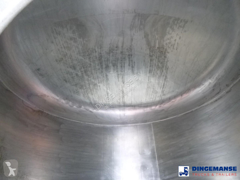 نصف مقطورة Burg Chemical tank inox L4BH 32.5 m3...