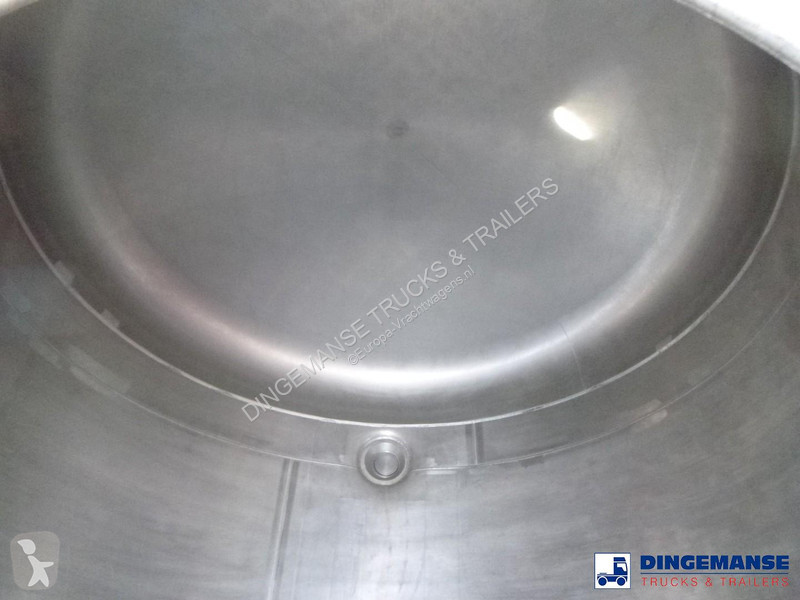نصف مقطورة Burg Chemical tank inox L4BH 32.5 m3...