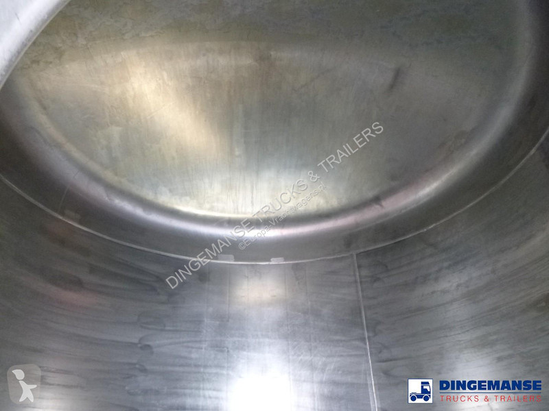نصف مقطورة Burg Chemical tank inox L4BH 32.5 m3...