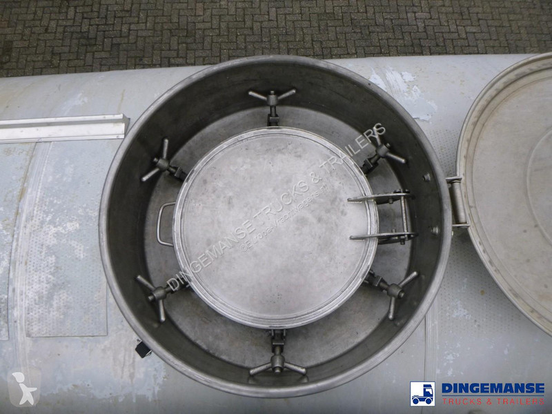نصف مقطورة Magyar Chemical tank inox L4BH 33 m3...