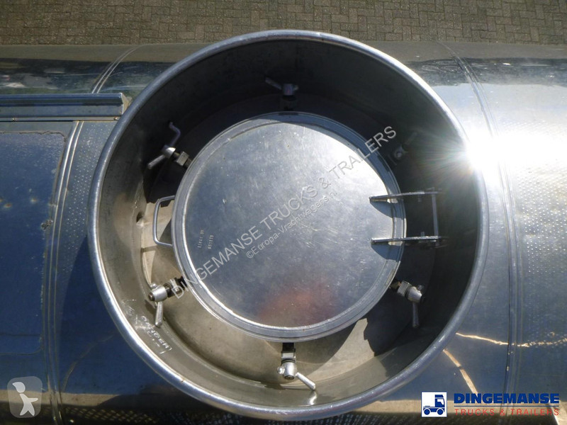Félpótkocsi Magyar Chemical tank inox L4BH 33.3...