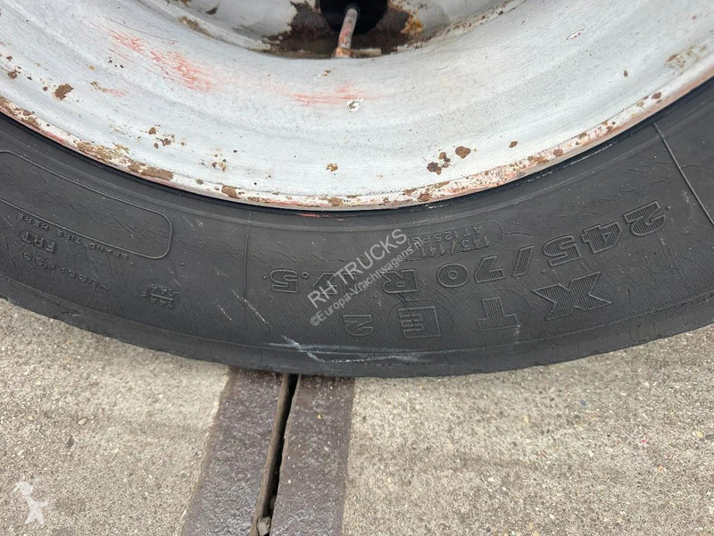 نصف مقطورة Nooteboom -58-04V 4 AXLE FORCED...