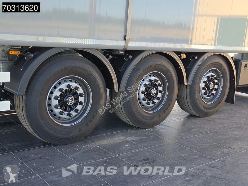 نصف مقطورة Kraker trailers CF-Z Track 10mm 92m3...