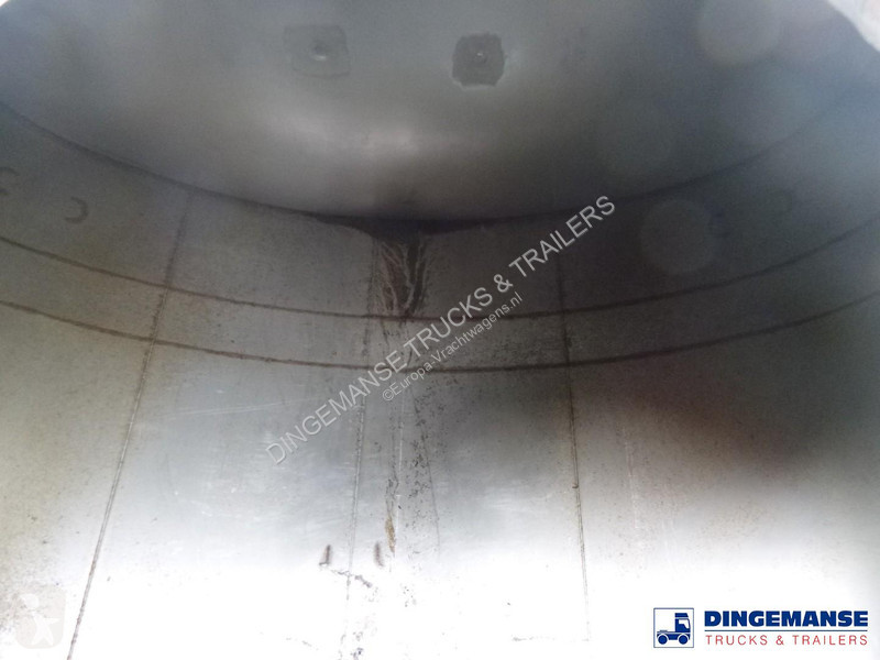 Sættevogn Magyar Fuel / oil tank inox 23 m3 / 7...