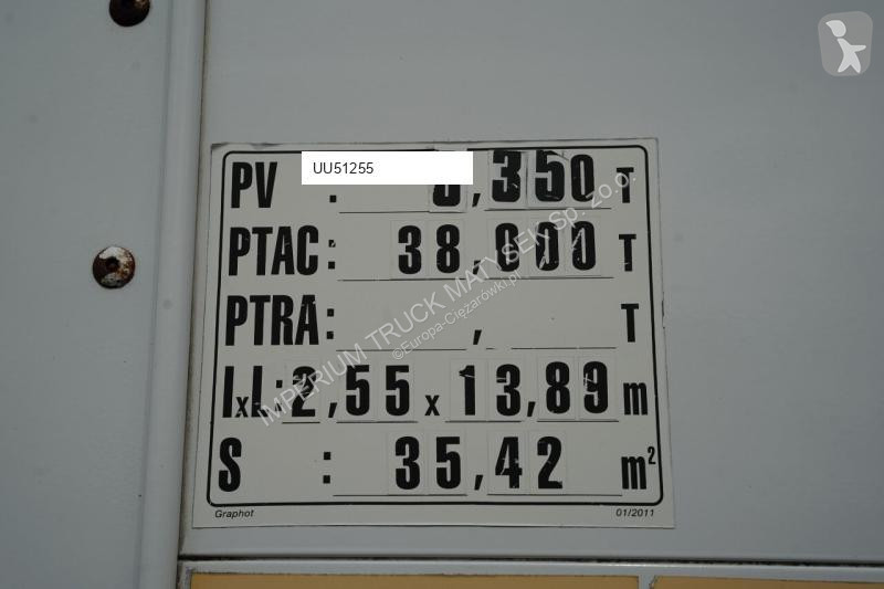 نصف مقطورة Schmitz Cargobull STANDARD