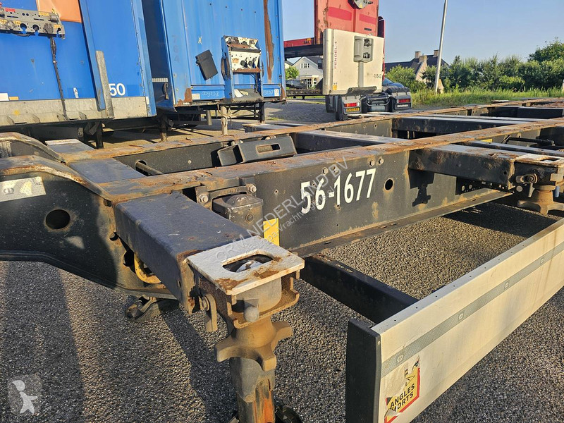 نصف مقطورة Krone / REAR SLIDER / DUTCH CHASSIS...