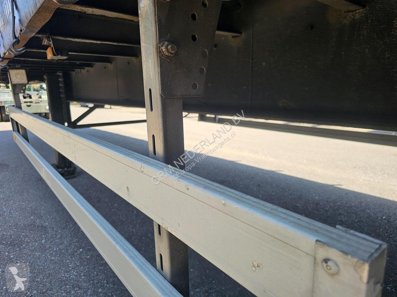 نصف مقطورة Pacton T3 001 /3 axle curtainsider...