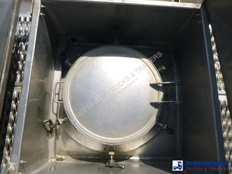 نصف مقطورة Magyar Chemical tank inox 33 m3 / 1...