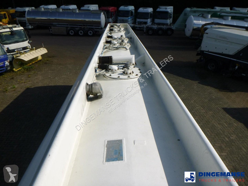 نصف مقطورة  Fuel tank alu 35.3 m3 / 5 comp