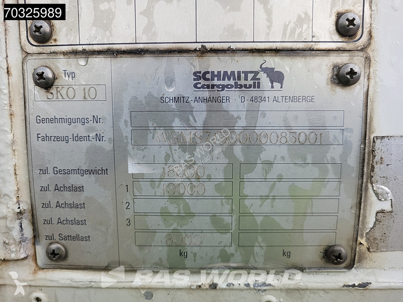 نصف مقطورة Schmitz Cargobull 10