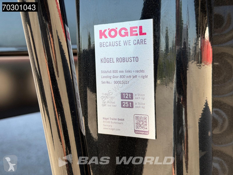 نصف مقطورة Kögel NEW! Lifting Axle Standard