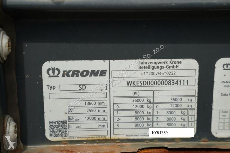 Полуремарке Krone FIRANKA / 385/55 R22,5  /...