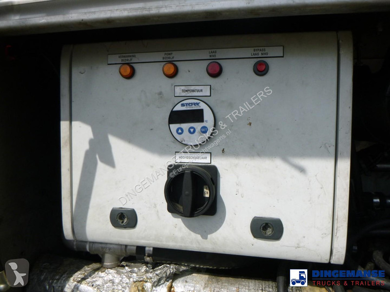 نصف مقطورة Van Hool Food tank inox 28 m3 / 1 comp