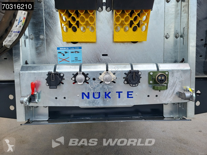 نصف مقطورة  NKTL3 NEW Lift + Steering Axle Ramps