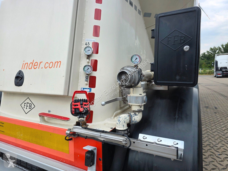 نصف مقطورة Feldbinder EUT 40.3 | Alu-Felgen |...