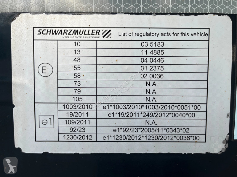 نصف مقطورة Schwarzmüller 3-Achs HARDOX SANH*24...
