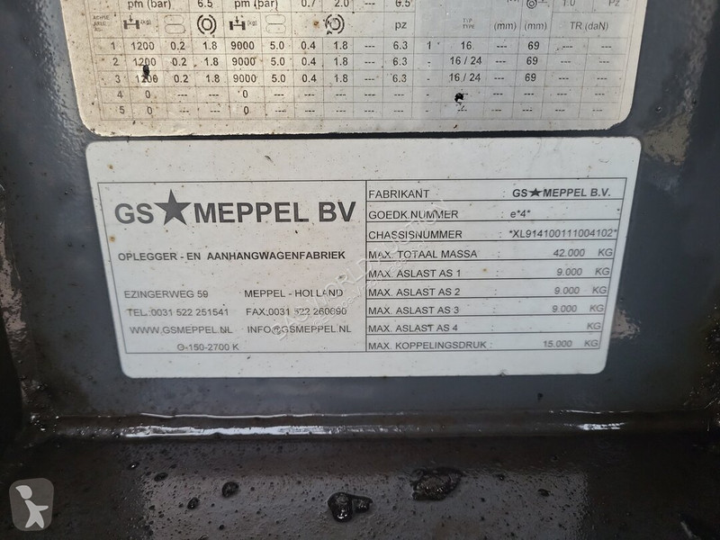 Návěs GS Meppel