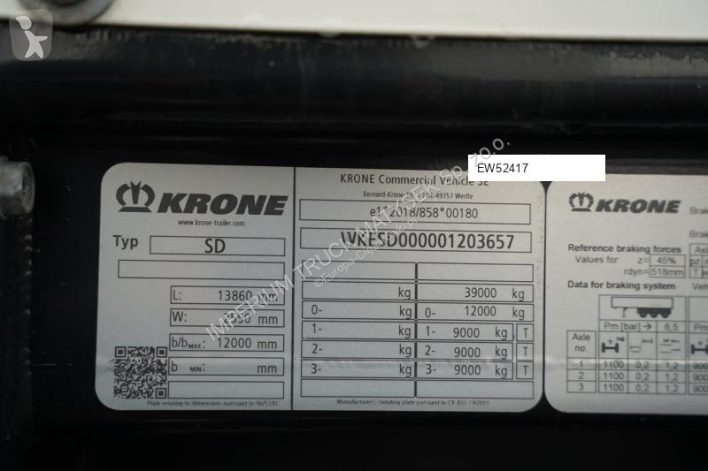 Полуприцеп Krone FIRANKA / STANDARD / 2 OSIE...
