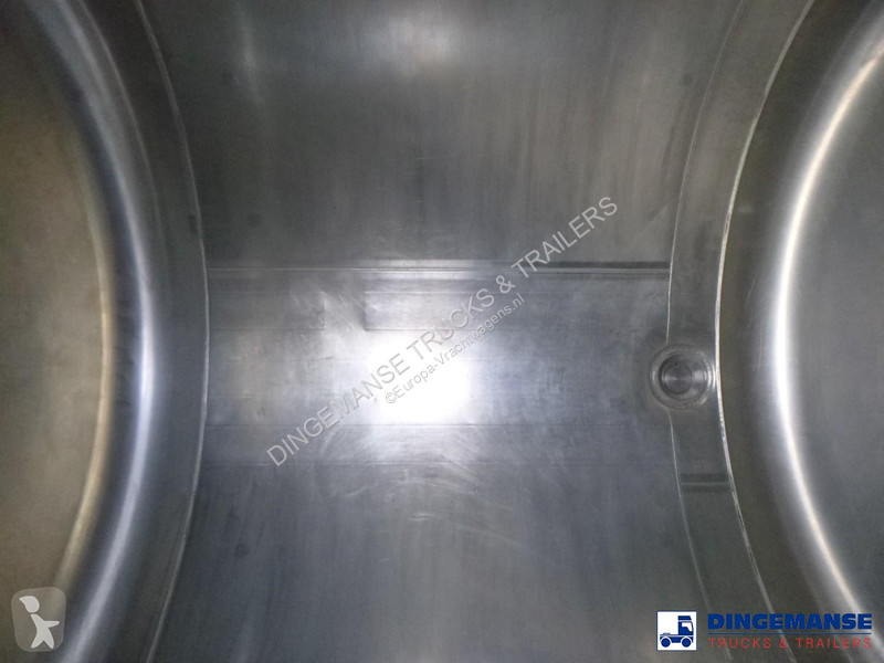LAG Chemical tank inox L4BH 32.5 m3 / 3 comp...