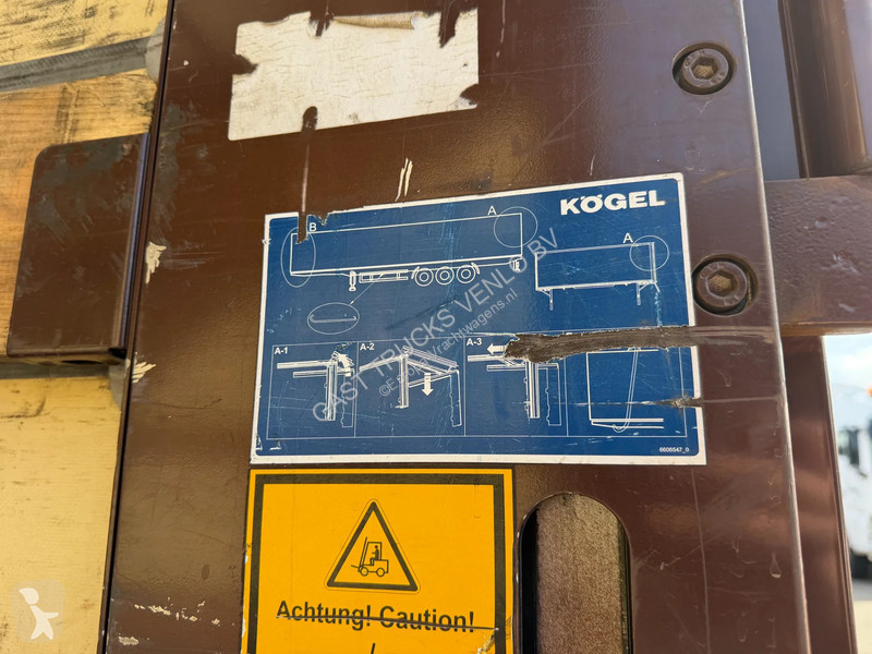 Kögel Schufzeil -dak / Lift-As / APK 03-2027...