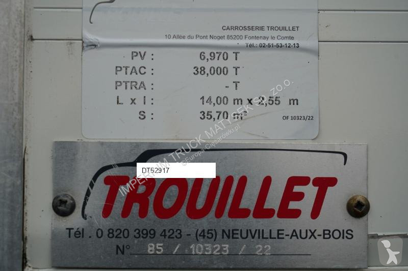 Sættevogn Trouillet / KONTENER / KOFFER / MOCNA...
