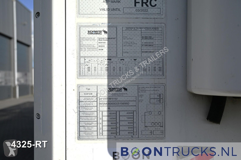 Oplegger Schmitz Cargobull SCB*S3B + CARRIER...