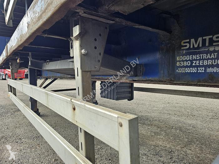 Semitrailer Pacton 3 AXLE FLATBED TRAILER BPW DRUM