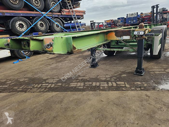 Semitrailer Renders Euro 700 2 axle 20 ft...